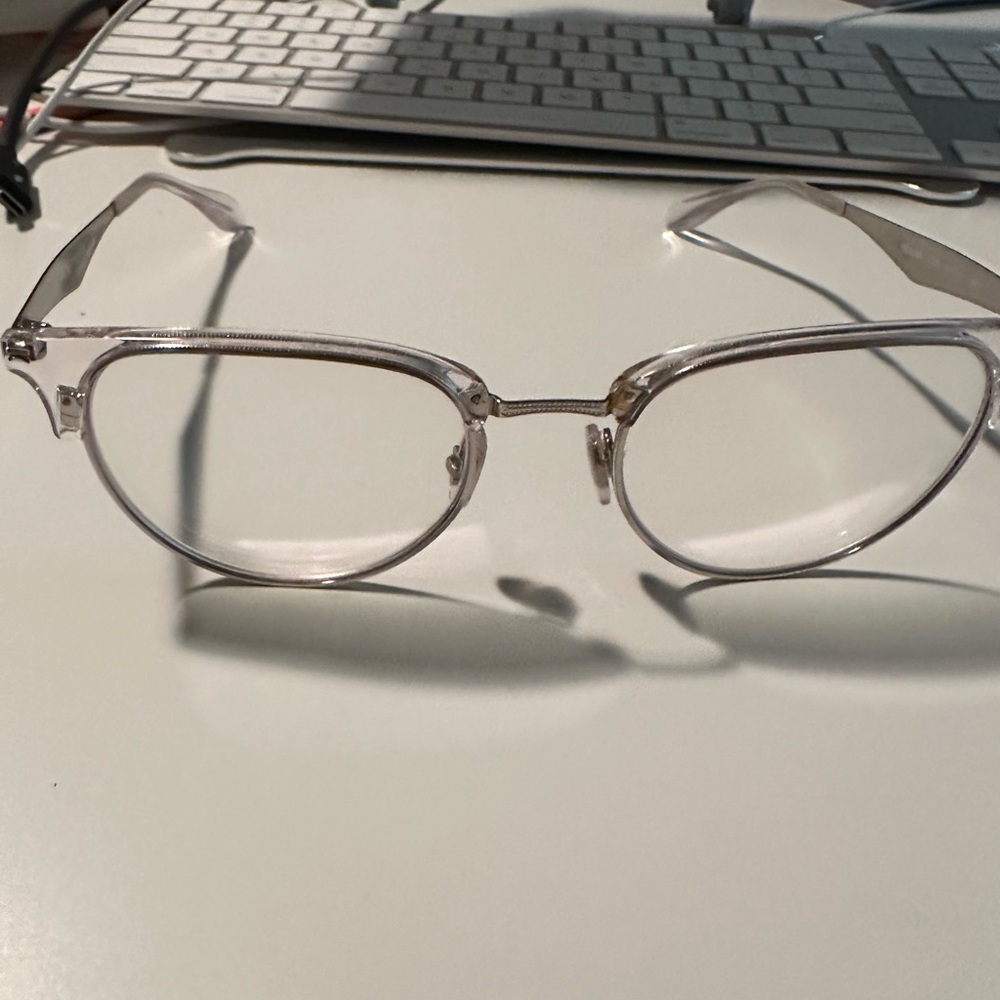 Ray ban clear eye glasses